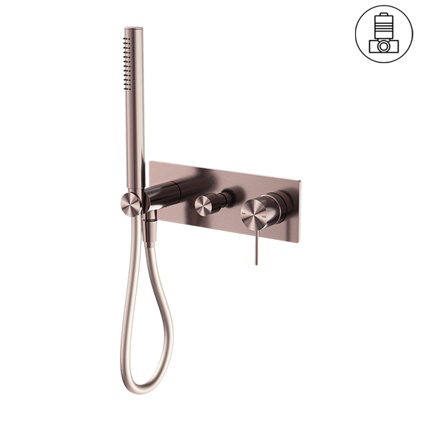 MECCA SHOWER MIXER DIVERTOR SYSTEM BRUSHED BRONZE