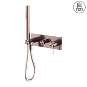 MECCA SHOWER MIXER DIVERTOR SYSTEM BRUSHED BRONZE