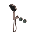 Load image into Gallery viewer, Serenity Progressive Shower System With Verde Alpi Handle And Serenity Hand Shower Brushed Bronze
