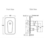 Load image into Gallery viewer, ALEO REC S/O THIN TRIM
