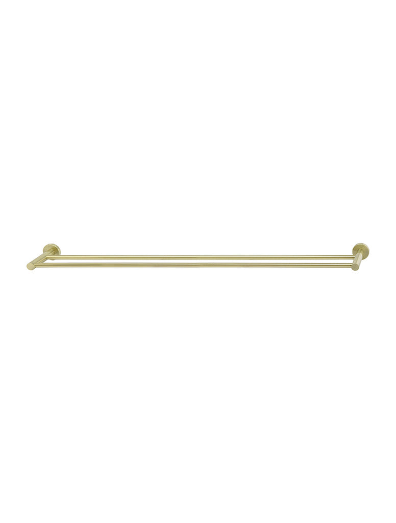 Round Double Towel Rail 900mm - PVD Tiger Bronze