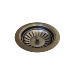 Load image into Gallery viewer, Lavello Sink Strainer and Waste Plug Basket with Stopper - PVD Gunmetal Black
