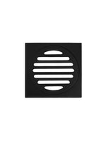 Load image into Gallery viewer, Square Floor Grate Shower Drain 100mm outlet - Matte Black
