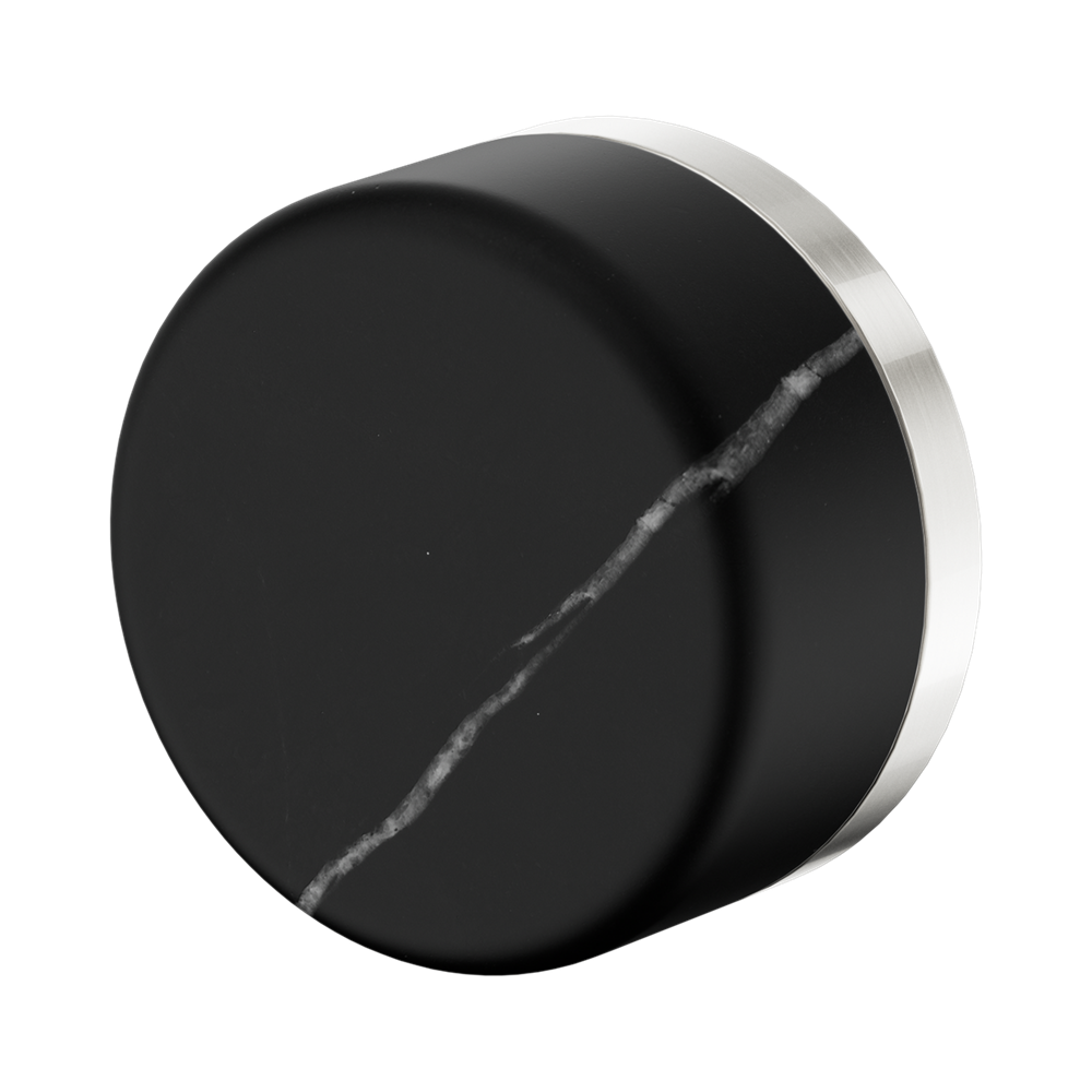 Serenity Progressive Shower Mixer With Marquina Black Handle Brushed Nickel