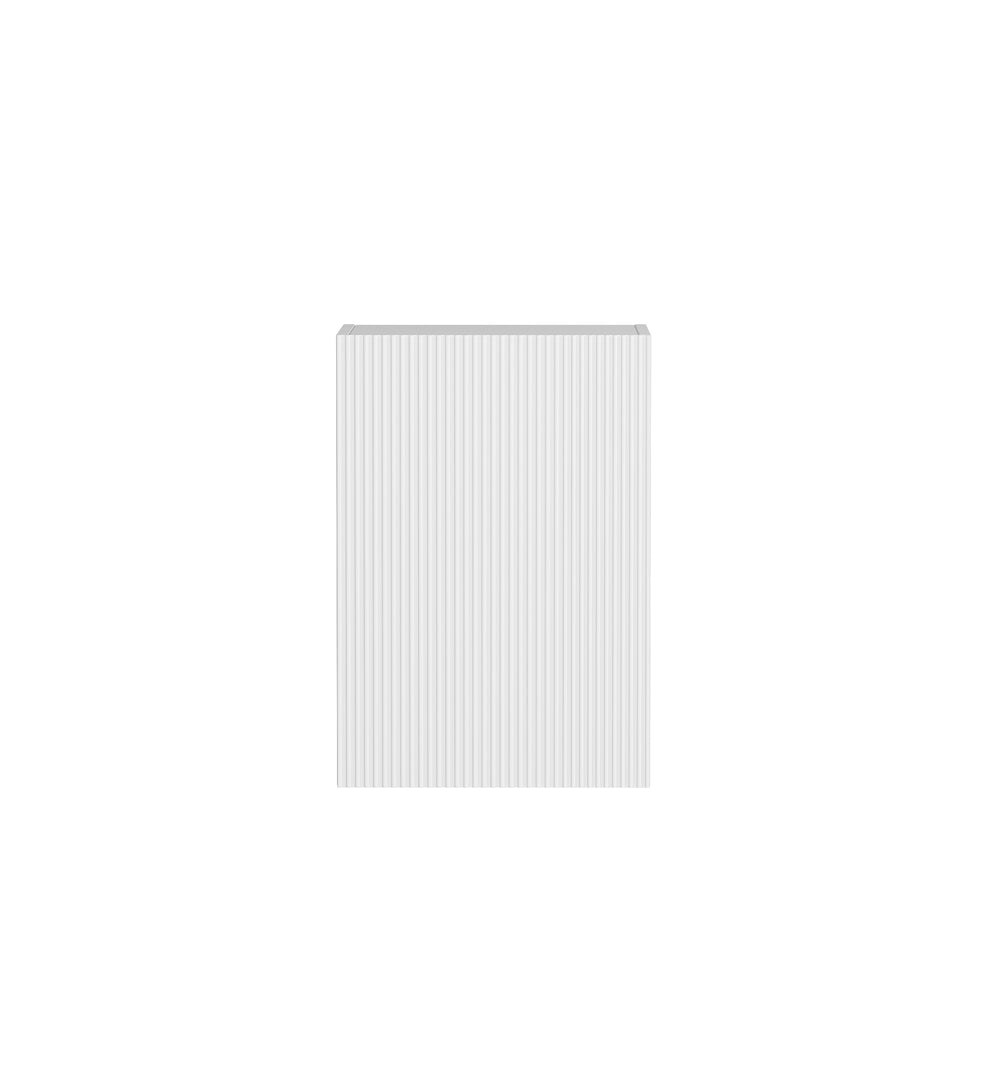 Bondi Laundry 415 Fluted White Wall Cabinet