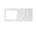 Load image into Gallery viewer, Bondi White Base Laundry Cabinet with 1300mm Natural Carrara Marble Top
