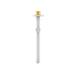Load image into Gallery viewer, MECCA WALL MOUNTED SWIVEL BASIN/BATH SPOUT ONLY 225MM MATTE WHITE
