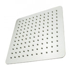 Load image into Gallery viewer, Super-slim Square Chrome Stainless Steel Shower Head 250mm
