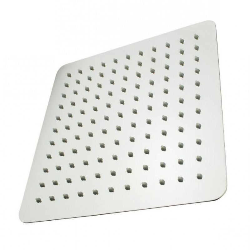 Super-slim Square Chrome Stainless Steel Shower Head 250mm