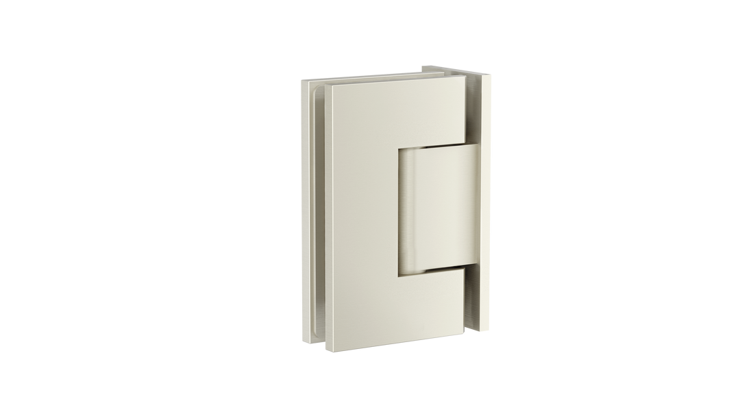 Glass to Wall Shower Door Hinge - PVD Brushed Nickel