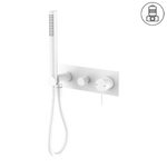 Load image into Gallery viewer, MECCA SHOWER MIXER DIVERTOR SYSTEM MATTE WHITE
