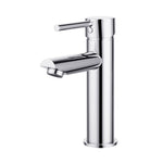 Load image into Gallery viewer, LUCID PIN Series Round Chrome Basin Mixer(Tall Vesion)
