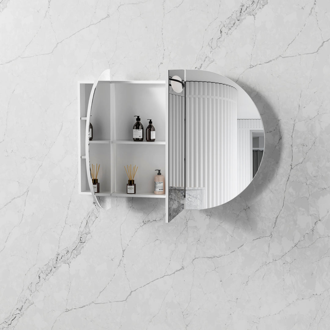 Bondi White Shaving Cabinet