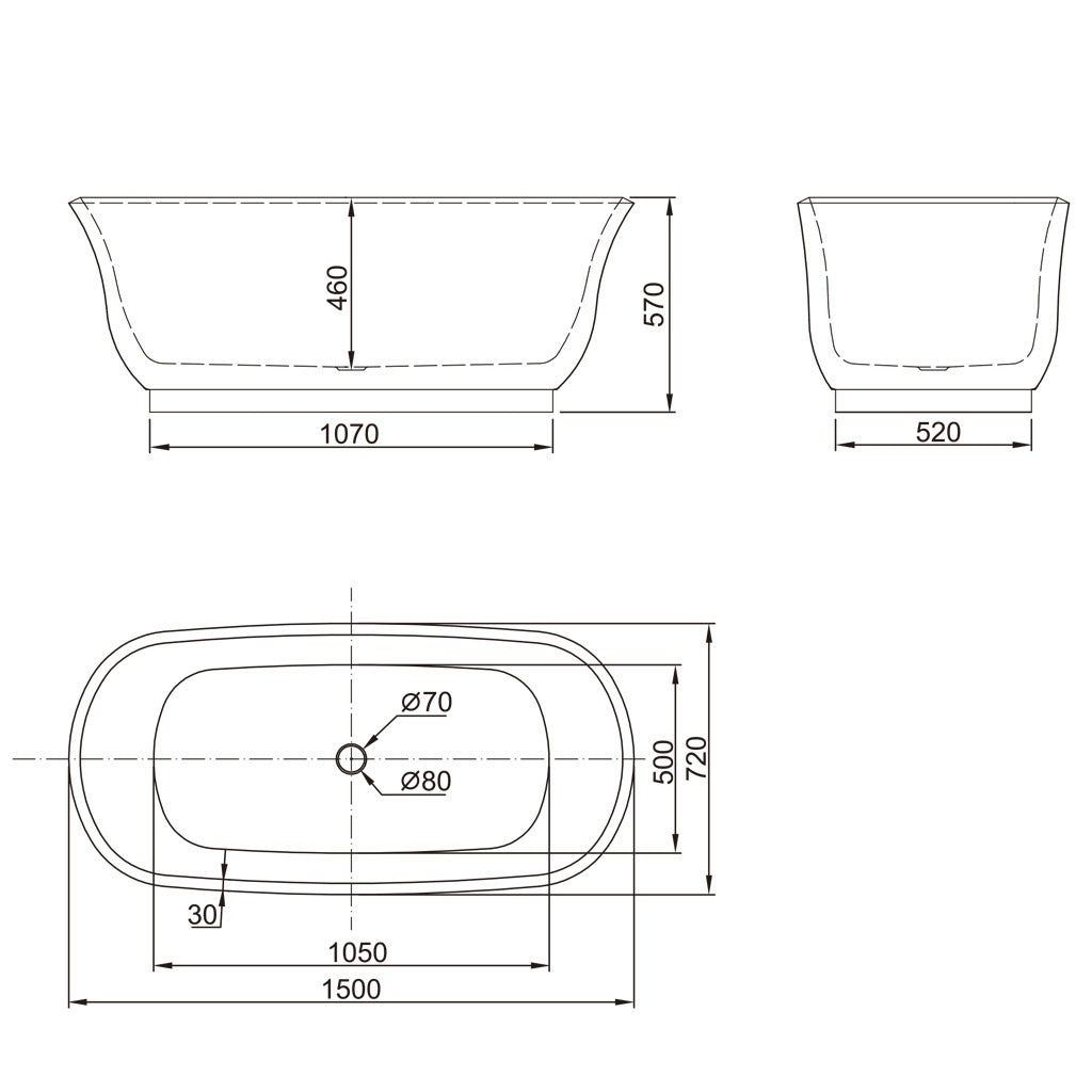 Baden Freestanding Bath