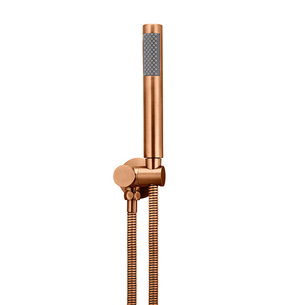 ROUND SHOWER ON BRACKET