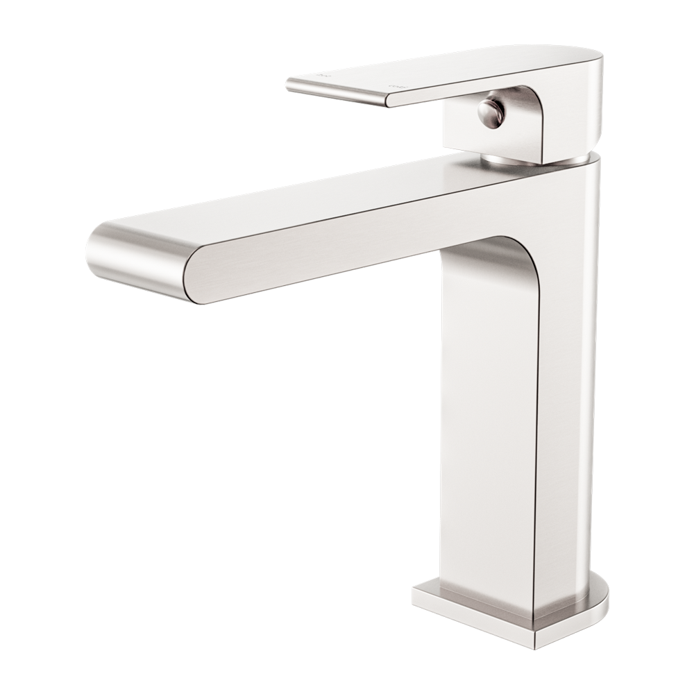 BIANCA BASIN MIXER STRAIGHT SPOUT BRUSHED NICKEL
