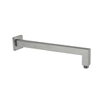 Load image into Gallery viewer, SQUARE SHOWER ARM GUN METAL

