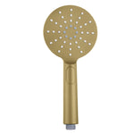 Load image into Gallery viewer, Round 3 Functions Brushed Brass ABS Handheld Shower
