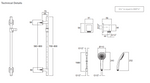 Load image into Gallery viewer, Renew Slide Shower - Organic Polished Chrome
