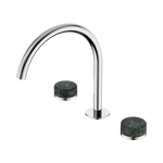 Load image into Gallery viewer, Serenity Bath/Kitchen Set Arc Spout With Verde Alpi Handle Chrome
