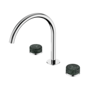 Serenity Bath/Kitchen Set Arc Spout With Verde Alpi Handle Chrome