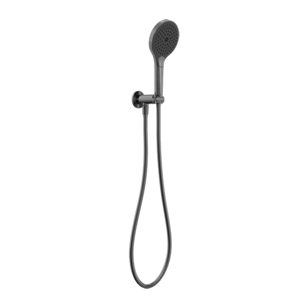 MECCA SHOWER BRACKET WITH AIR SHOWER II GUN METAL