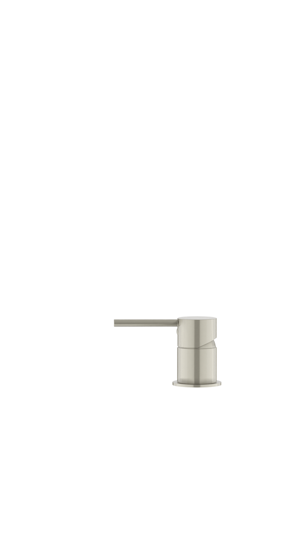 Round Deck Mounted Mixer - PVD Brushed Nickel