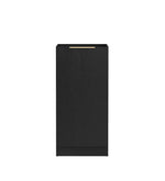 Load image into Gallery viewer, Byron/Bondi Black Oak Base Laundry Cabinet with 1060mm Pure White Top
