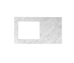 Load image into Gallery viewer, Bondi White Base Laundry Cabinet with 1060mm Natural Carrara Marble Top
