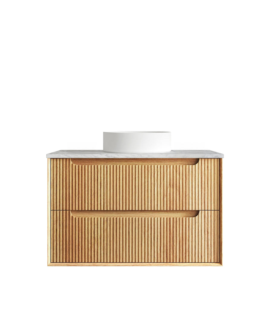 Byron Fluted with Stone Top