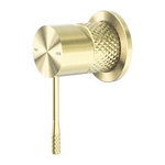 Load image into Gallery viewer, OPAL SHOWER MIXER 60MM PLATE BRUSHED GOLD
