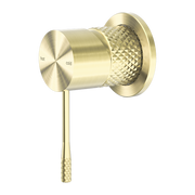 OPAL SHOWER MIXER 60MM PLATE BRUSHED GOLD