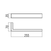 IVANO Series Brushed Nickel Hand Towel