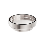 Load image into Gallery viewer, 130MM ROUND TILE INSERT FLOOR WASTE 100MM OUTLET BRUSHED NICKEL

