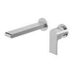 Load image into Gallery viewer, BIANCA WALL BASIN/BATH MIXER SEPARATE BACK PLATE 230MM CHROME
