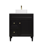 Load image into Gallery viewer, Harold Federation Freestanding Vanity Matte Black
