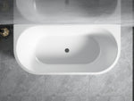 Load image into Gallery viewer, Bingie Fluted Skirt Back to Wall Bath
