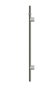 Heated Vertical Towel Rail - Shadow Gunmetal