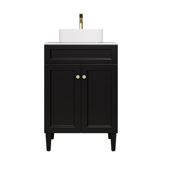 Harold Federation Freestanding Vanity Matte Black