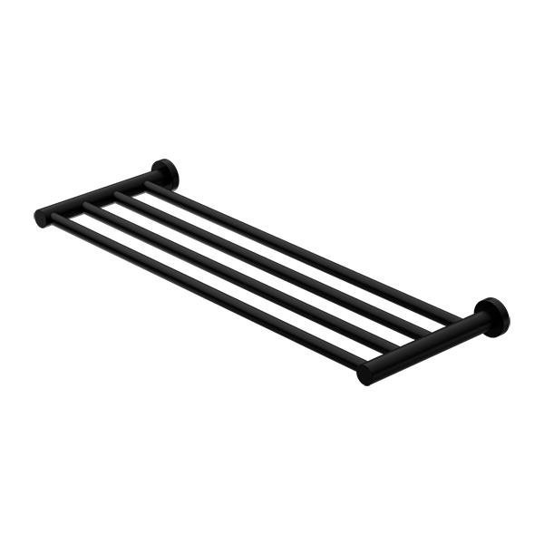 MECCA TOWEL RACK MATTE BLACK
