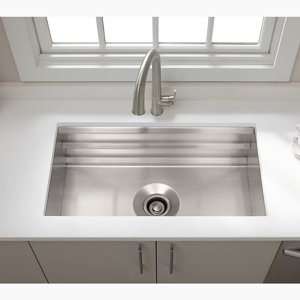 Prolific  29" undermount single-bowl workstation kitchen sink