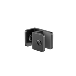 Load image into Gallery viewer, OVER-PANEL GLASS TO GLASS FITTING 10MM GLASS GUN METAL
