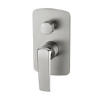 Load image into Gallery viewer, Esperia Brushed Nickel Wall Mixer with Diverter
