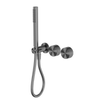 Load image into Gallery viewer, KARA PROGRESSIVE SHOWER SYSTEM SEPARATE PLATE GUN METAL

