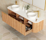 Load image into Gallery viewer, Bondi Woodland Oak Wall Hung Vanity
