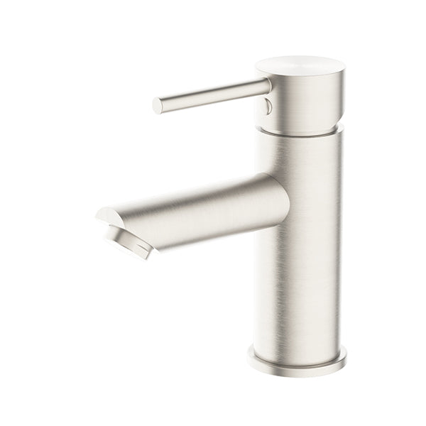 DOLCE BASIN MIXER STRAIGH SPOUT BRUSHED NICKEL