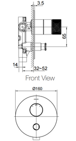 Load image into Gallery viewer, Components S/B w Diverter Thin Trim - Oyl Handle
