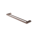 Load image into Gallery viewer, BIANCA DOUBLE TOWEL RAIL 600MM BRUSHED BRONZE
