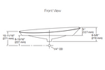 Load image into Gallery viewer, Veil Oval Vessel Basin
