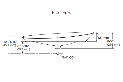 Veil Oval Vessel Basin